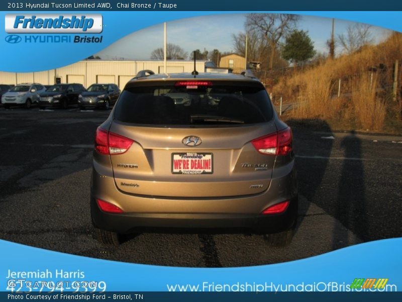 Chai Bronze / Taupe 2013 Hyundai Tucson Limited AWD