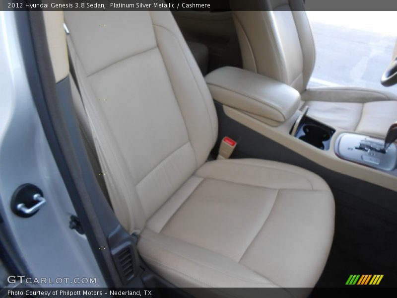 Platinum Silver Metallic / Cashmere 2012 Hyundai Genesis 3.8 Sedan