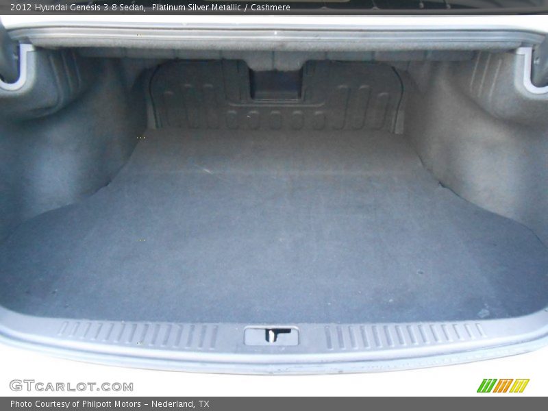 Platinum Silver Metallic / Cashmere 2012 Hyundai Genesis 3.8 Sedan