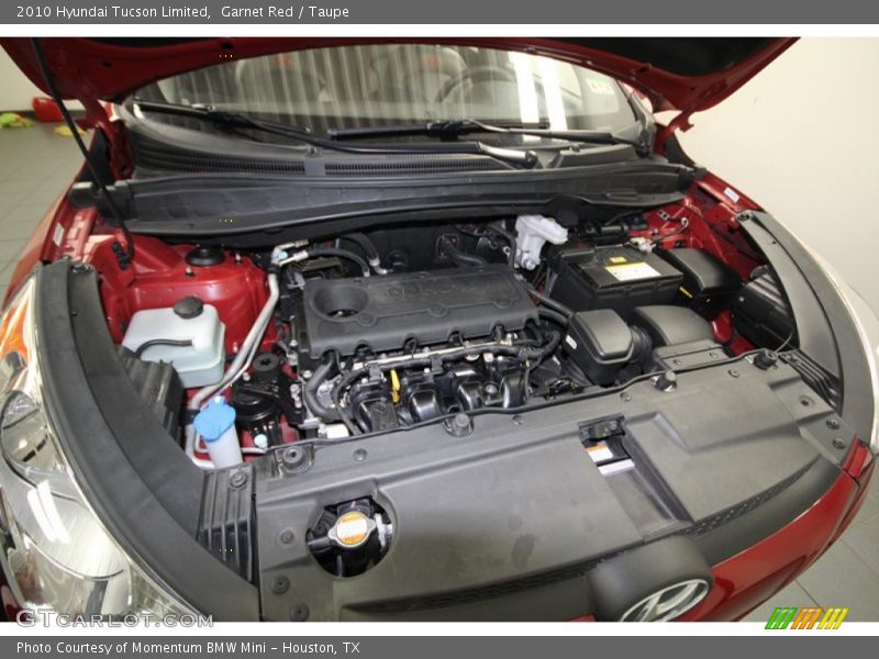  2010 Tucson Limited Engine - 2.4 Liter DOHC 16-Valve CVVT 4 Cylinder