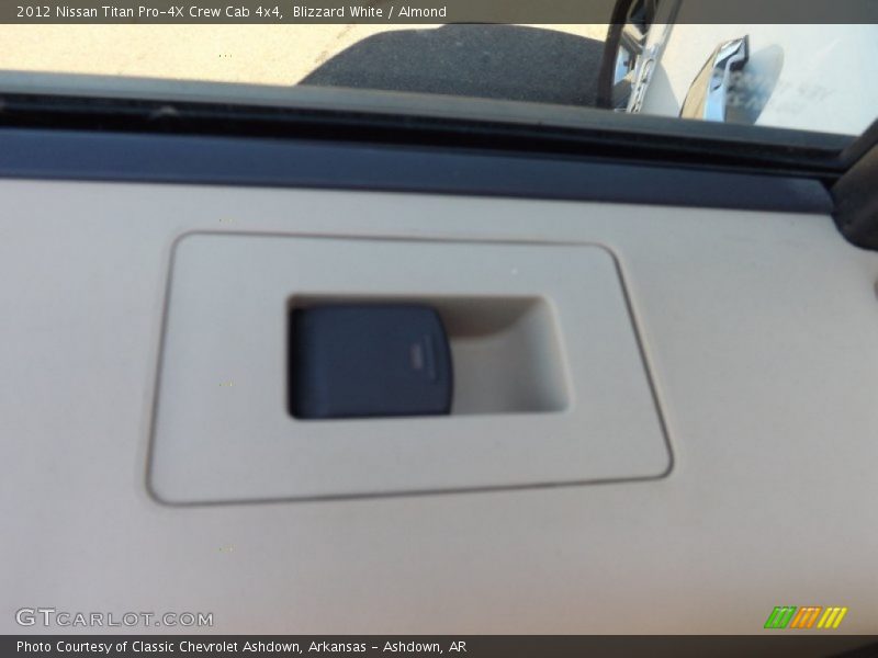 Blizzard White / Almond 2012 Nissan Titan Pro-4X Crew Cab 4x4