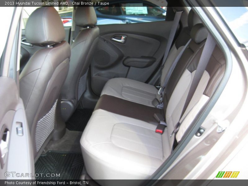 Chai Bronze / Taupe 2013 Hyundai Tucson Limited AWD