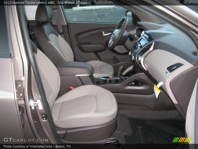 Chai Bronze / Taupe 2013 Hyundai Tucson Limited AWD