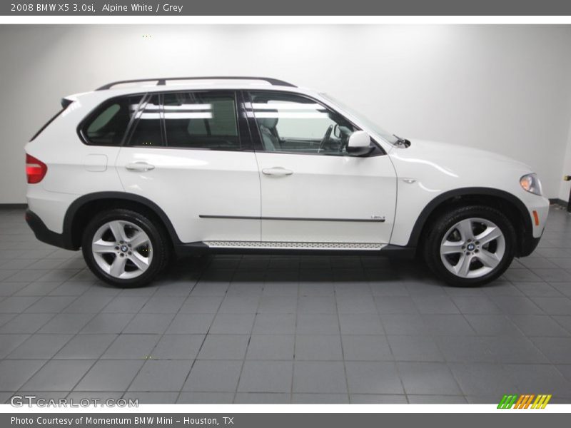 Alpine White / Grey 2008 BMW X5 3.0si