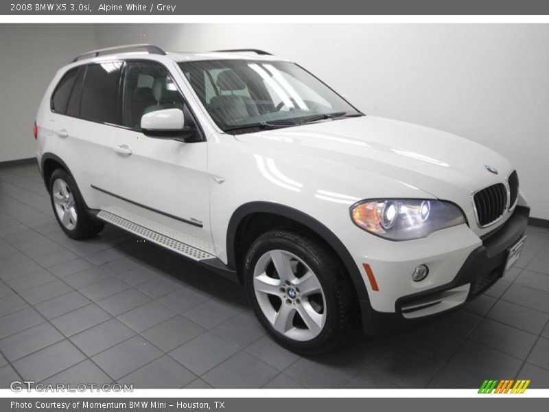 Alpine White / Grey 2008 BMW X5 3.0si