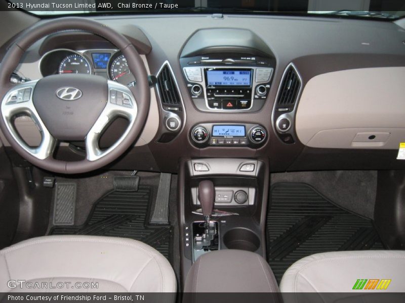 Chai Bronze / Taupe 2013 Hyundai Tucson Limited AWD