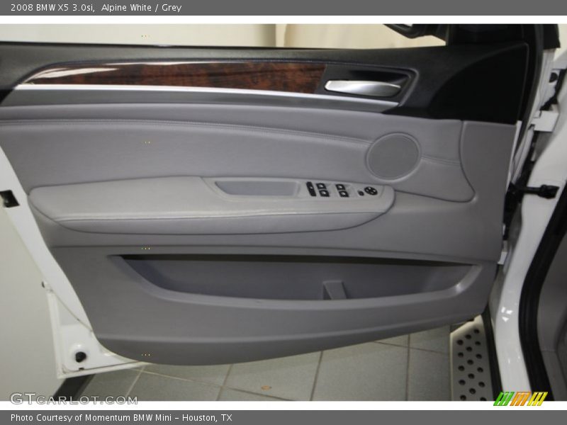 Alpine White / Grey 2008 BMW X5 3.0si