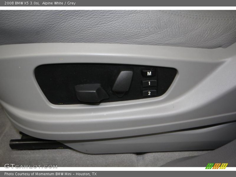 Alpine White / Grey 2008 BMW X5 3.0si