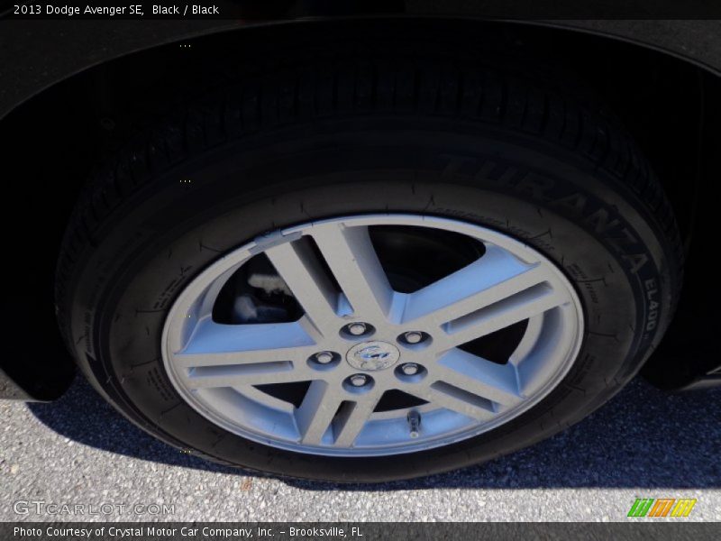 Black / Black 2013 Dodge Avenger SE