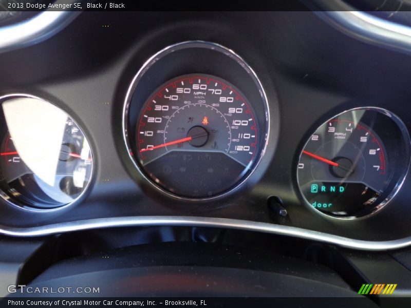 Black / Black 2013 Dodge Avenger SE
