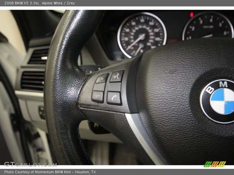 Alpine White / Grey 2008 BMW X5 3.0si