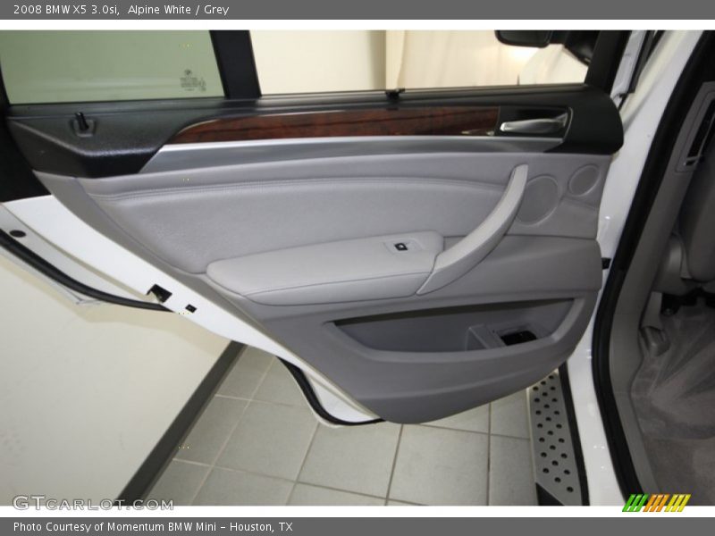 Alpine White / Grey 2008 BMW X5 3.0si