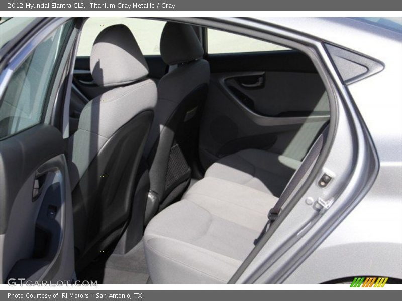 Titanium Gray Metallic / Gray 2012 Hyundai Elantra GLS