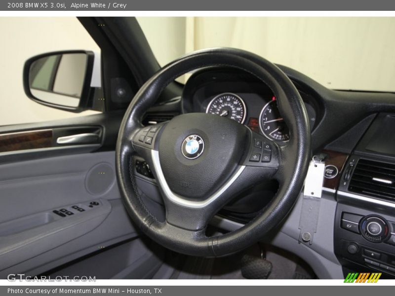 Alpine White / Grey 2008 BMW X5 3.0si