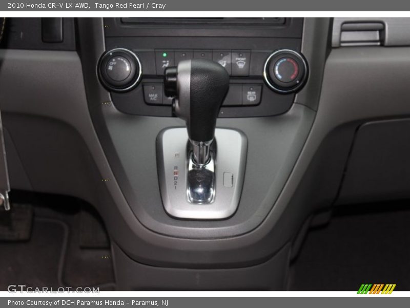 Tango Red Pearl / Gray 2010 Honda CR-V LX AWD
