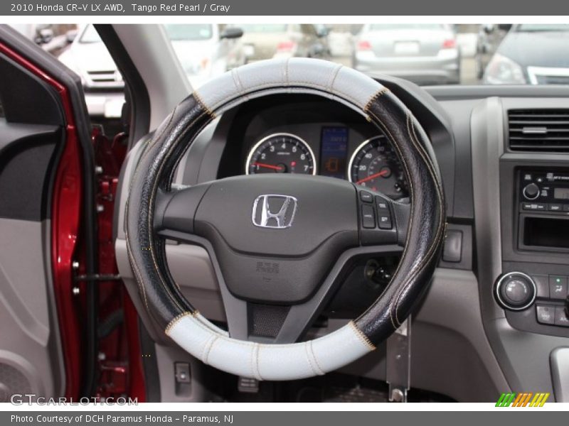 Tango Red Pearl / Gray 2010 Honda CR-V LX AWD