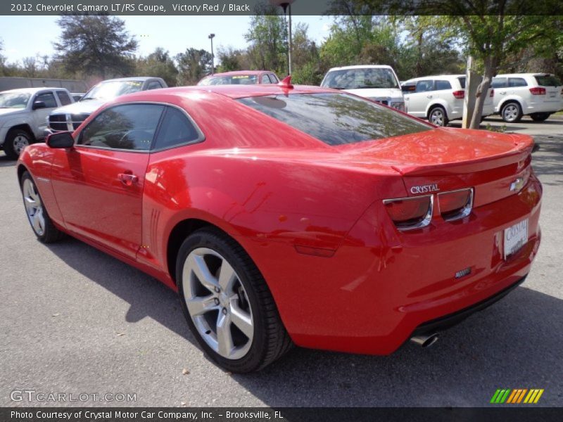 Victory Red / Black 2012 Chevrolet Camaro LT/RS Coupe