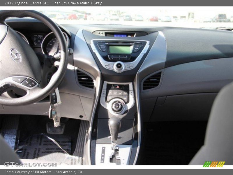 Titanium Gray Metallic / Gray 2012 Hyundai Elantra GLS