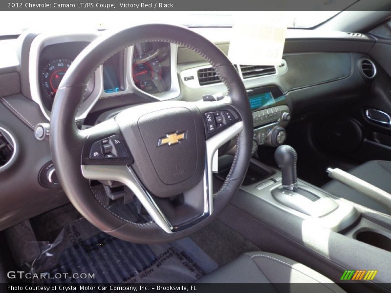  2012 Camaro LT/RS Coupe Black Interior