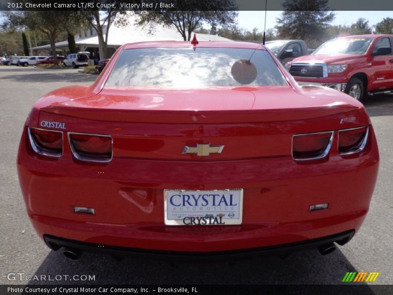 Victory Red / Black 2012 Chevrolet Camaro LT/RS Coupe