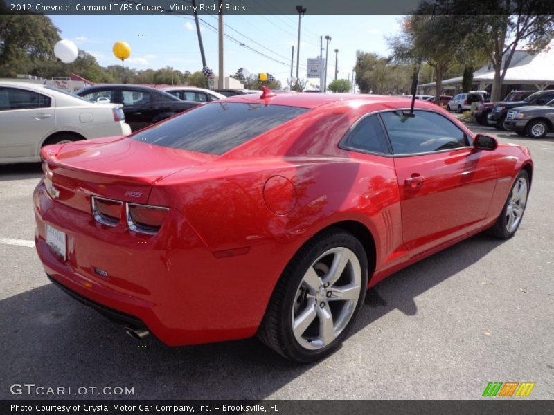 Victory Red / Black 2012 Chevrolet Camaro LT/RS Coupe