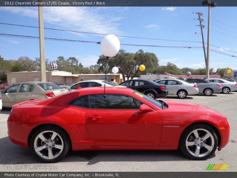 Victory Red / Black 2012 Chevrolet Camaro LT/RS Coupe