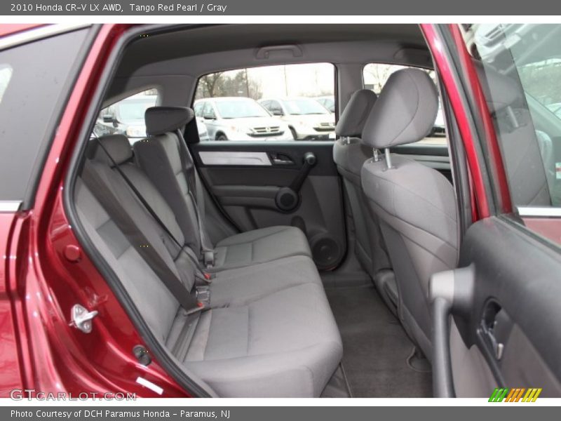 Tango Red Pearl / Gray 2010 Honda CR-V LX AWD
