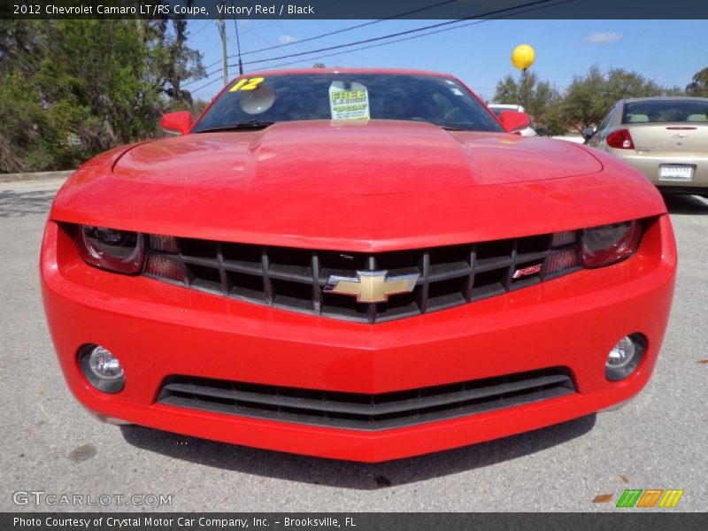 Victory Red / Black 2012 Chevrolet Camaro LT/RS Coupe