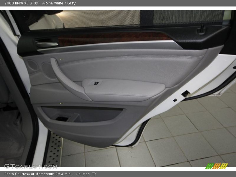 Alpine White / Grey 2008 BMW X5 3.0si