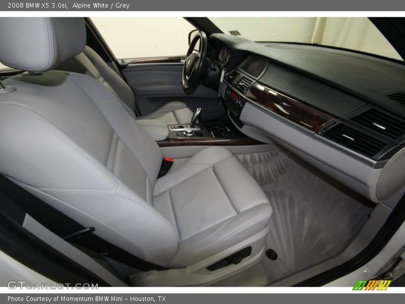 Alpine White / Grey 2008 BMW X5 3.0si