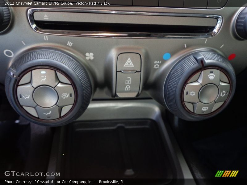 Controls of 2012 Camaro LT/RS Coupe