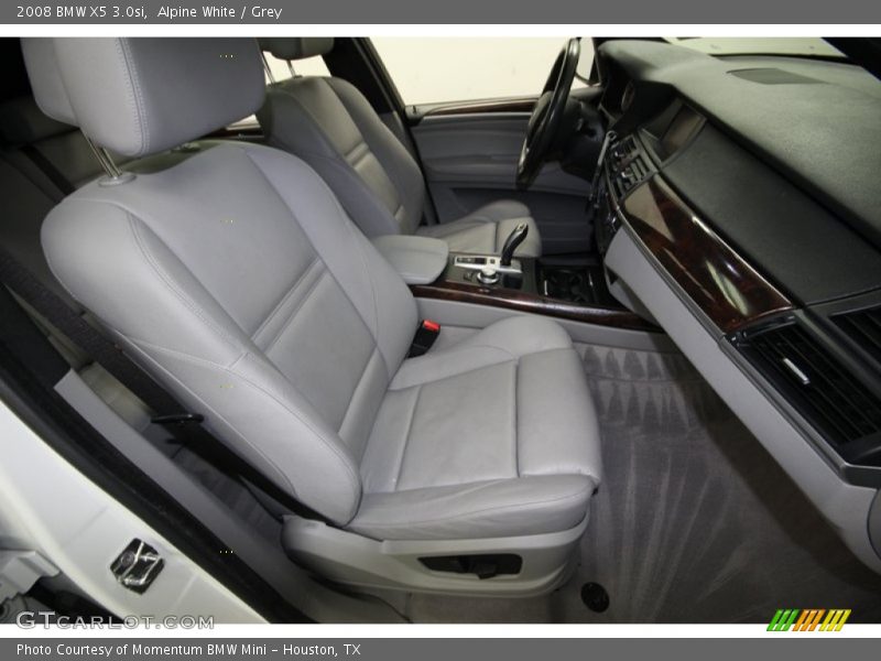 Alpine White / Grey 2008 BMW X5 3.0si