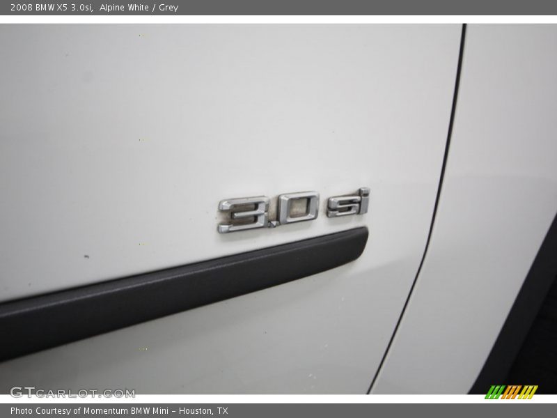 Alpine White / Grey 2008 BMW X5 3.0si