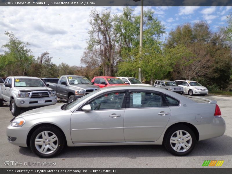 Silverstone Metallic / Gray 2007 Chevrolet Impala LT