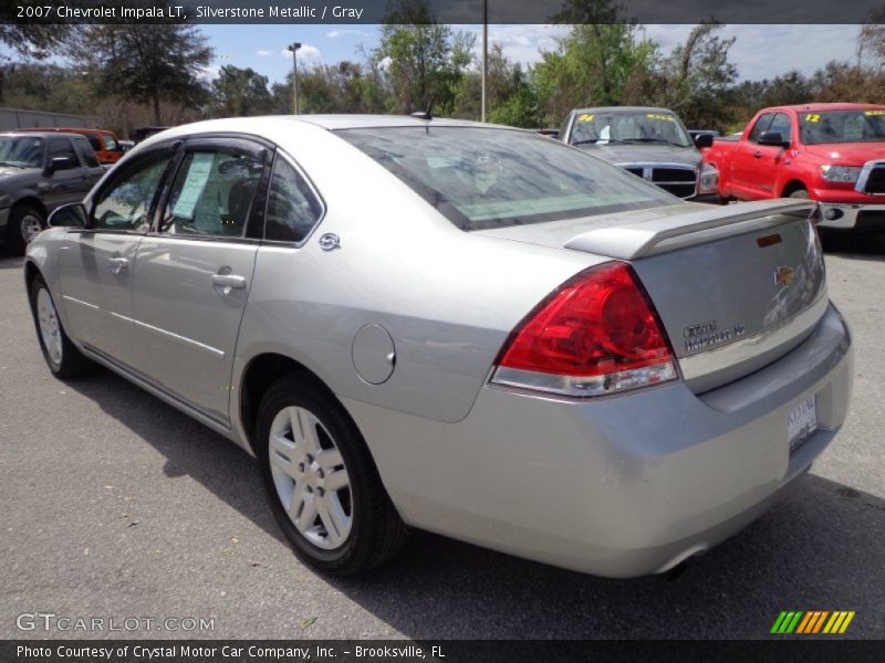 Silverstone Metallic / Gray 2007 Chevrolet Impala LT