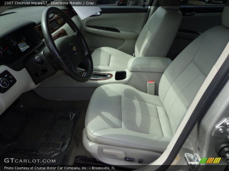 Silverstone Metallic / Gray 2007 Chevrolet Impala LT
