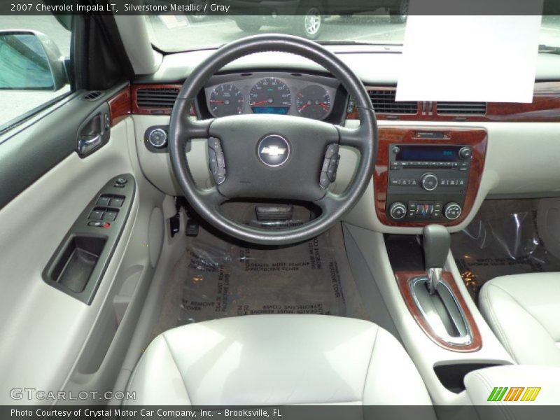 Silverstone Metallic / Gray 2007 Chevrolet Impala LT