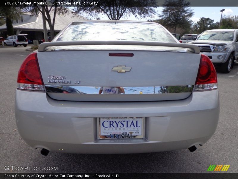 Silverstone Metallic / Gray 2007 Chevrolet Impala LT