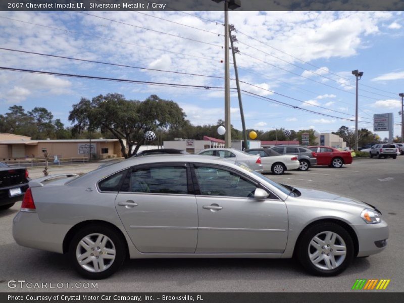 Silverstone Metallic / Gray 2007 Chevrolet Impala LT