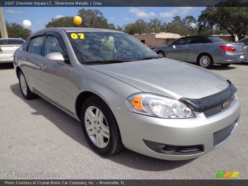 Silverstone Metallic / Gray 2007 Chevrolet Impala LT