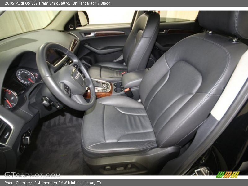 Brilliant Black / Black 2009 Audi Q5 3.2 Premium quattro