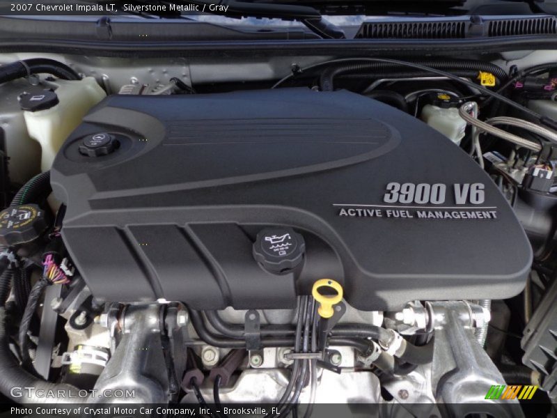 Silverstone Metallic / Gray 2007 Chevrolet Impala LT