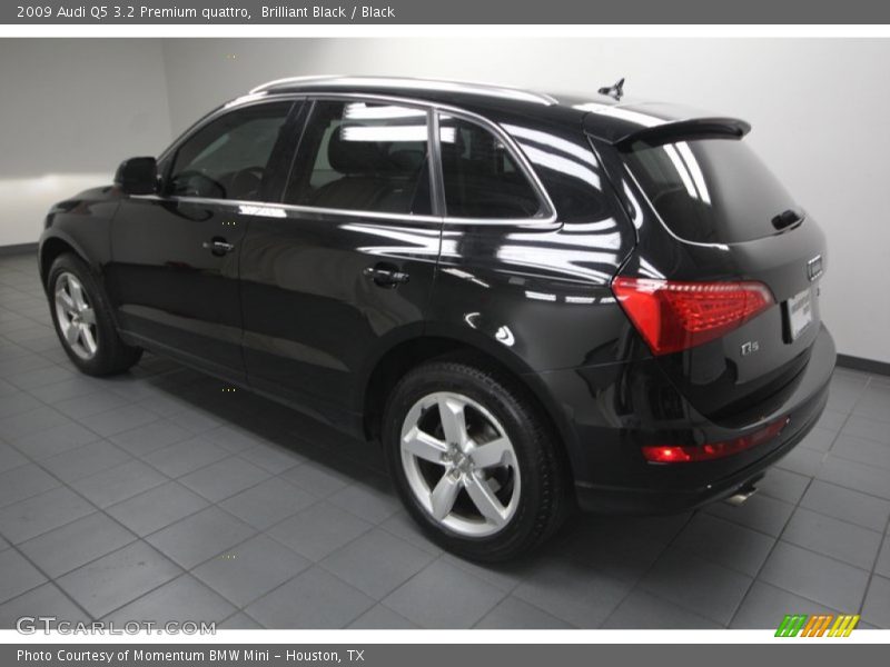 Brilliant Black / Black 2009 Audi Q5 3.2 Premium quattro