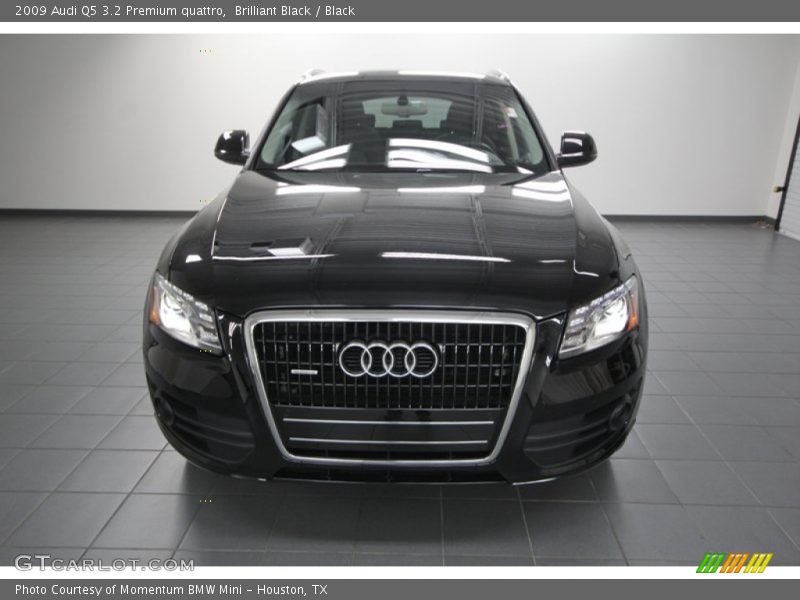 Brilliant Black / Black 2009 Audi Q5 3.2 Premium quattro