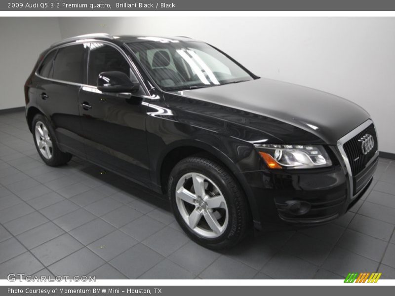 Brilliant Black / Black 2009 Audi Q5 3.2 Premium quattro
