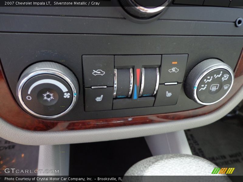 Silverstone Metallic / Gray 2007 Chevrolet Impala LT