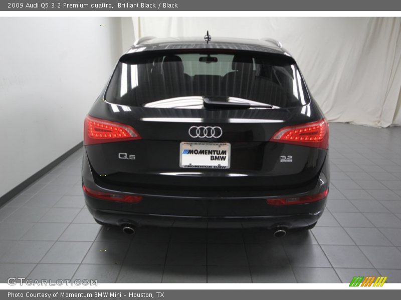 Brilliant Black / Black 2009 Audi Q5 3.2 Premium quattro