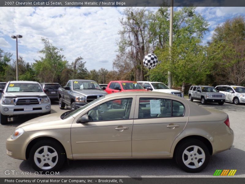  2007 Cobalt LS Sedan Sandstone Metallic