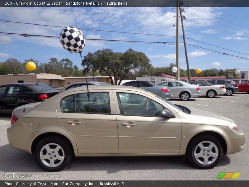 Sandstone Metallic / Neutral Beige 2007 Chevrolet Cobalt LS Sedan