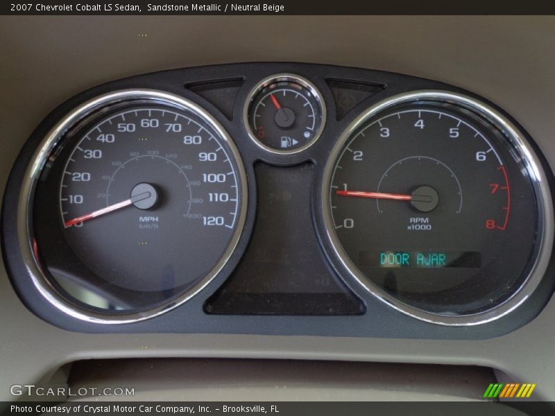 Sandstone Metallic / Neutral Beige 2007 Chevrolet Cobalt LS Sedan